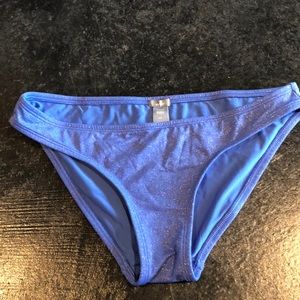 Aerie blue small bikini bottoms